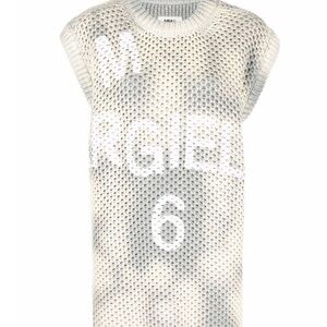 MM6 Maison Margiela tie-dye knitted dress